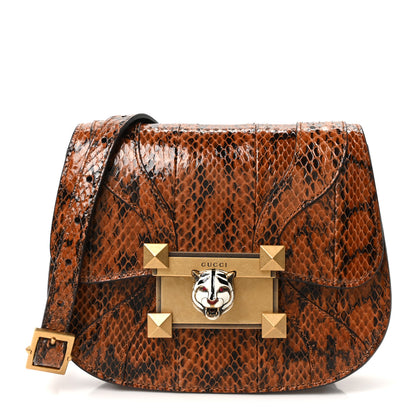 Gucci Elaphe Radiata Crystal Small Osiride Shoulder Bag Bright Cuir Ruby 1 of 10