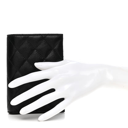 Chanel Caviar Quilted Passport Holder Black 2 of 8
