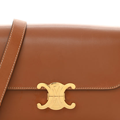 Celine Natural Calfskin Medium Triomphe Tan 8 of 11