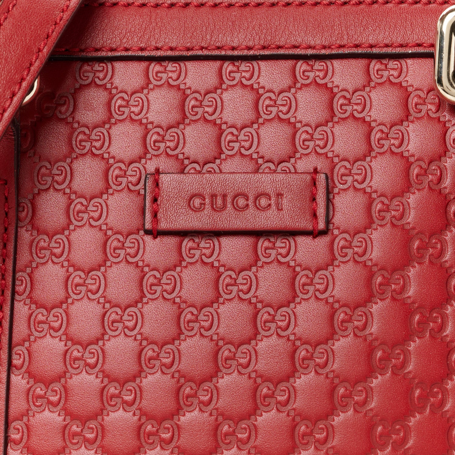 Gucci Soft Microguccissima Mini Dome Bag Rosso 8 of 11