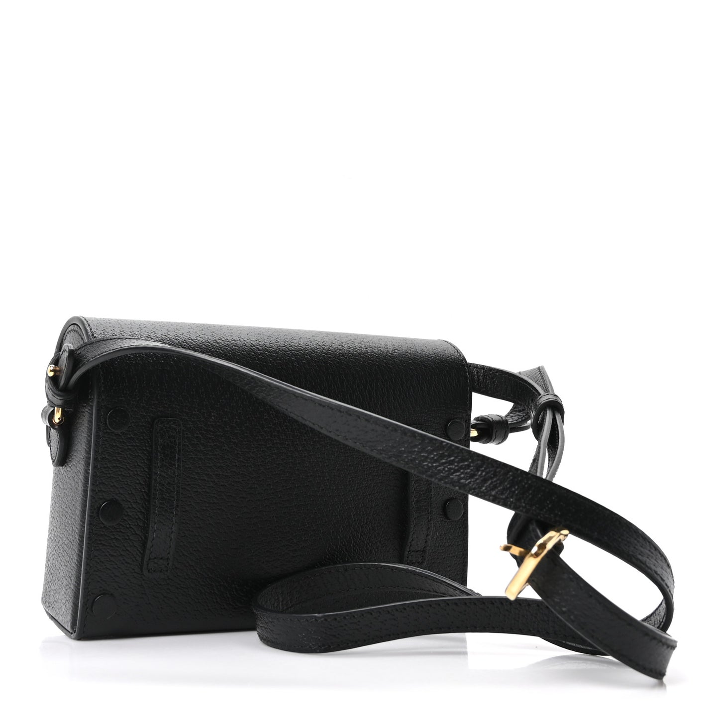Calfskin Horsebit 1955 Shoulder Bag Black