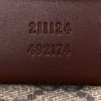 Gucci GG Plus Monogram Large Signature Web Loop Tote Brown 6 of 14