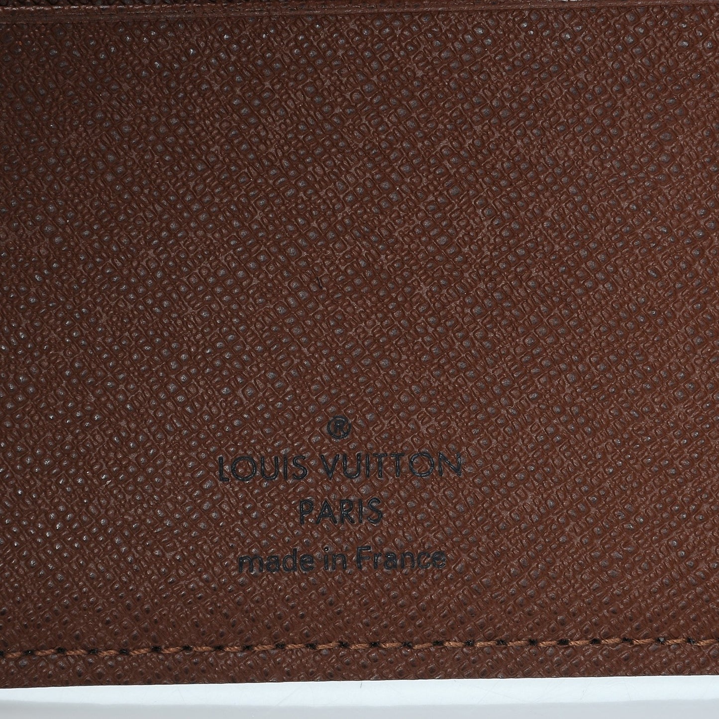 Monogram Medium Ring Agenda Cover