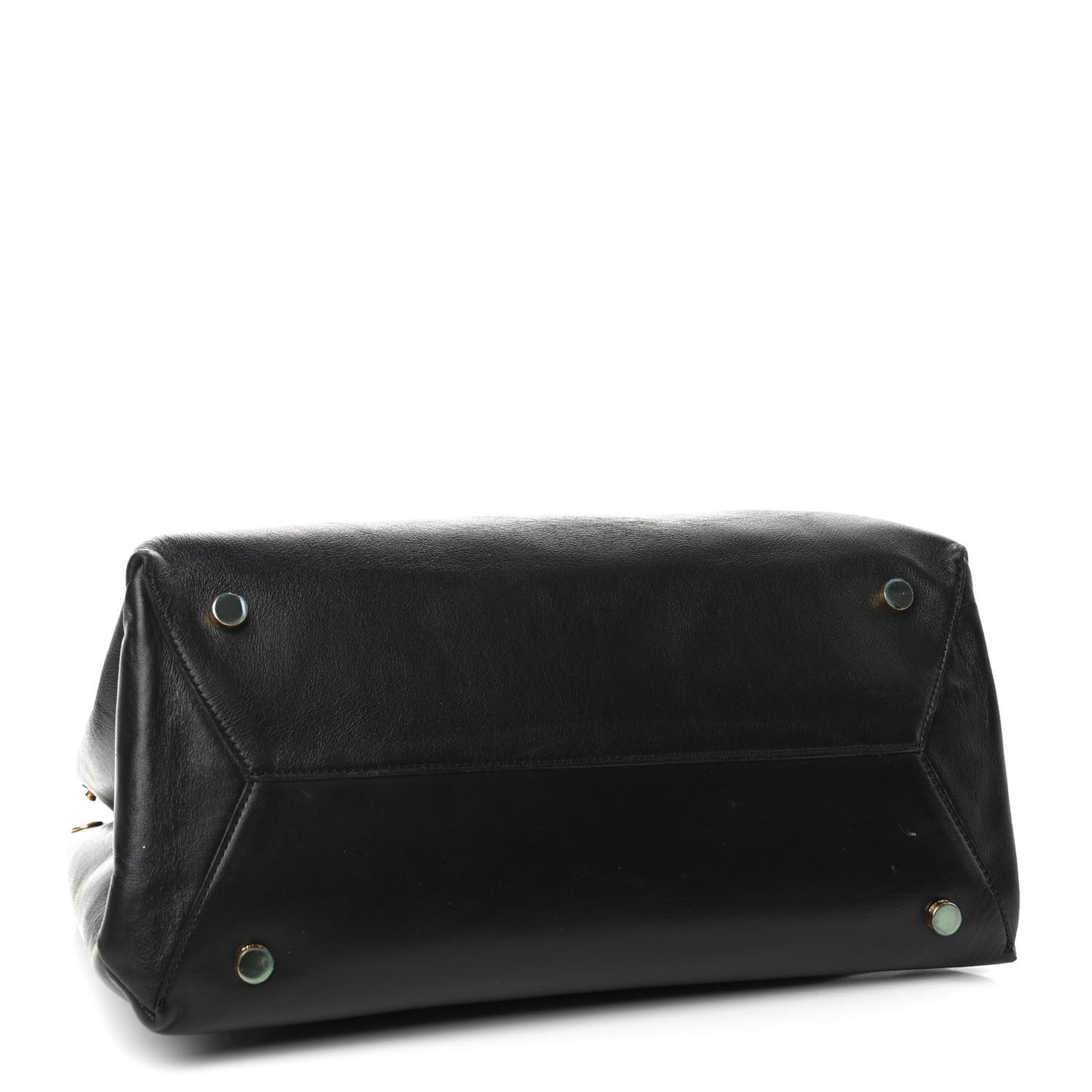 Smooth Calfskin Medium Icon Bag Black
