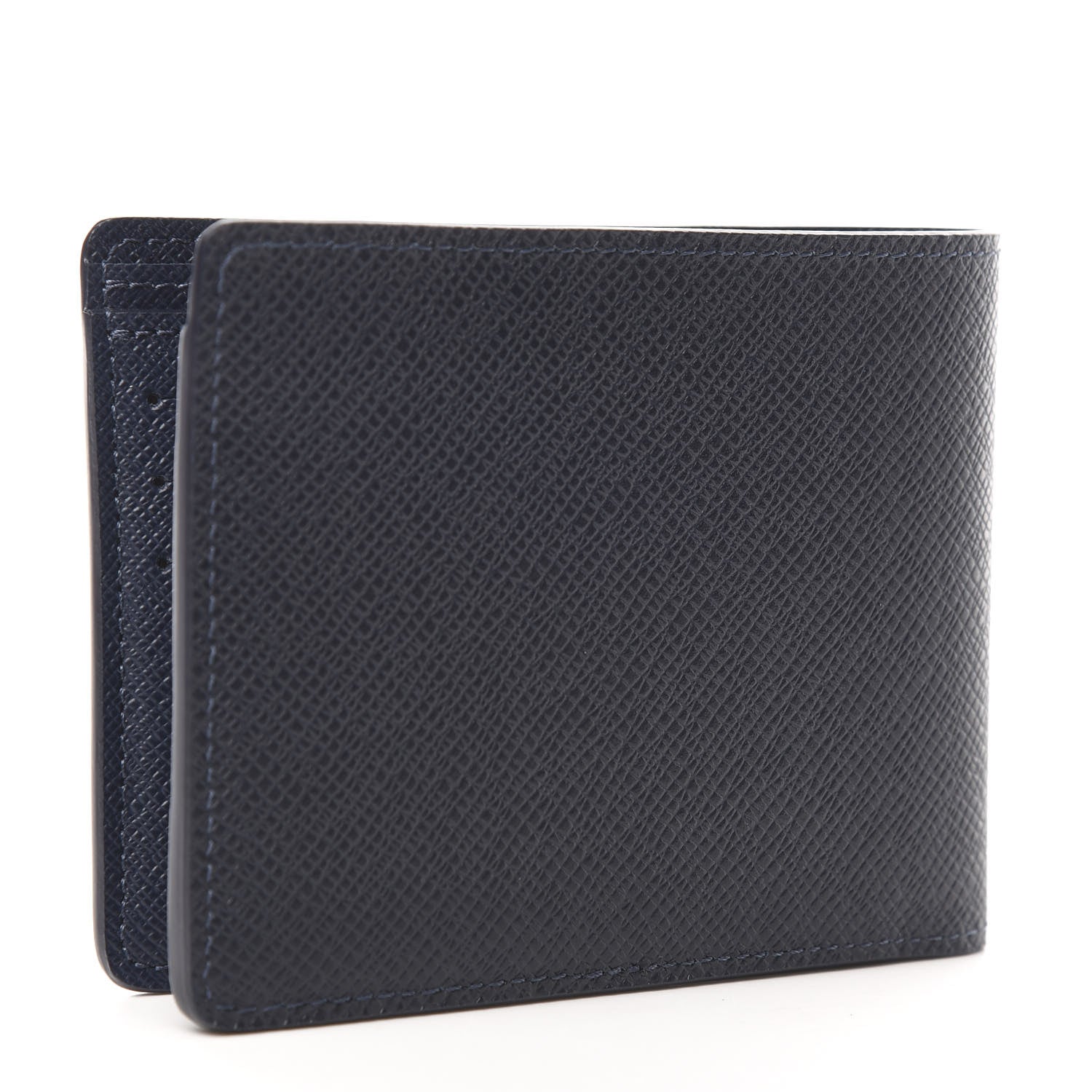Louis Vuitton Taiga Multiple Wallet Blue Marine 3 of 7