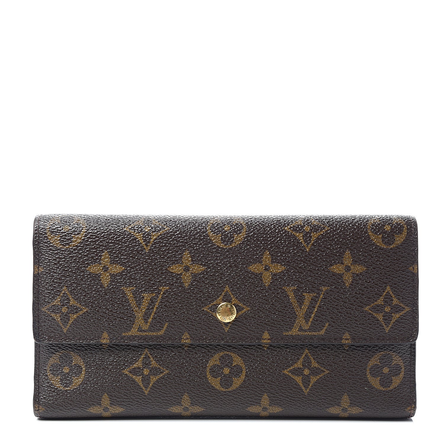 Louis Vuitton Monogram Porte Tresor International Wallet 1 of 9