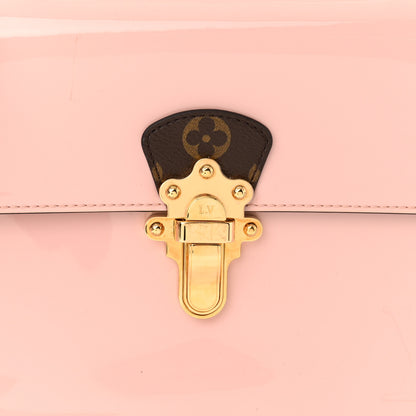Louis Vuitton Patent Calfskin Monogram Cherrywood PM Rose Ballerine 7 of 10