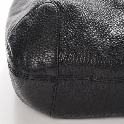 Gucci Pebbled Calfskin Medium Soho Chain Hobo Black 14 of 14