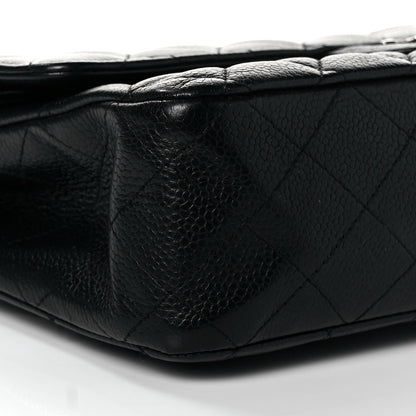 Chanel Caviar Quilted Medium Double Flap Black 5 of 10