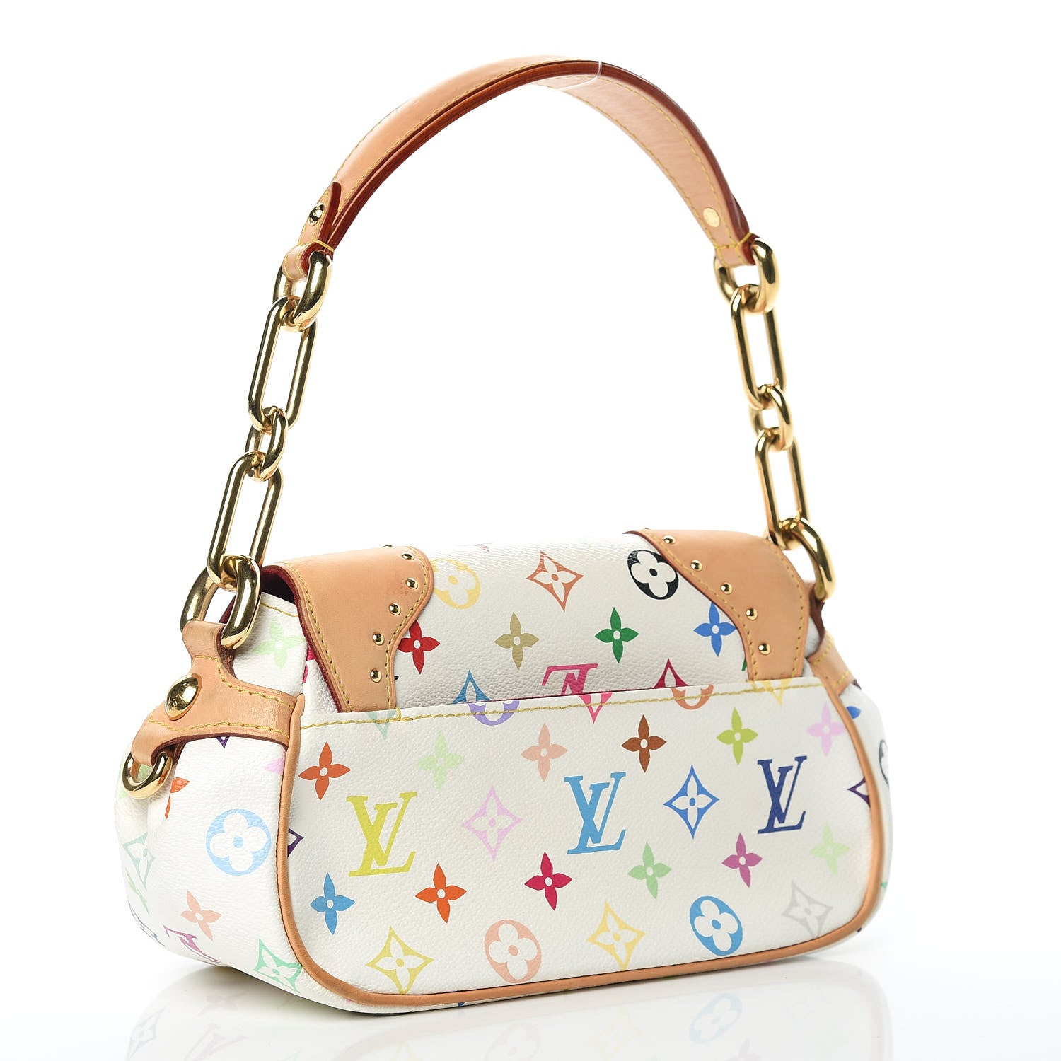 Louis Vuitton Monogram Multicolor Marilyn White 3 of 13