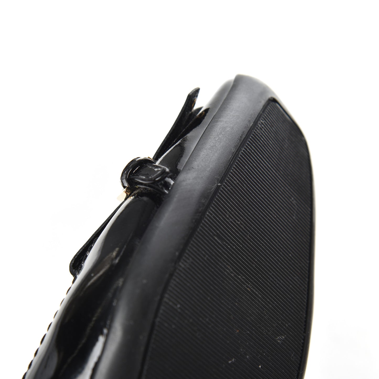 Patent Fringe Pumps 38.5 Black