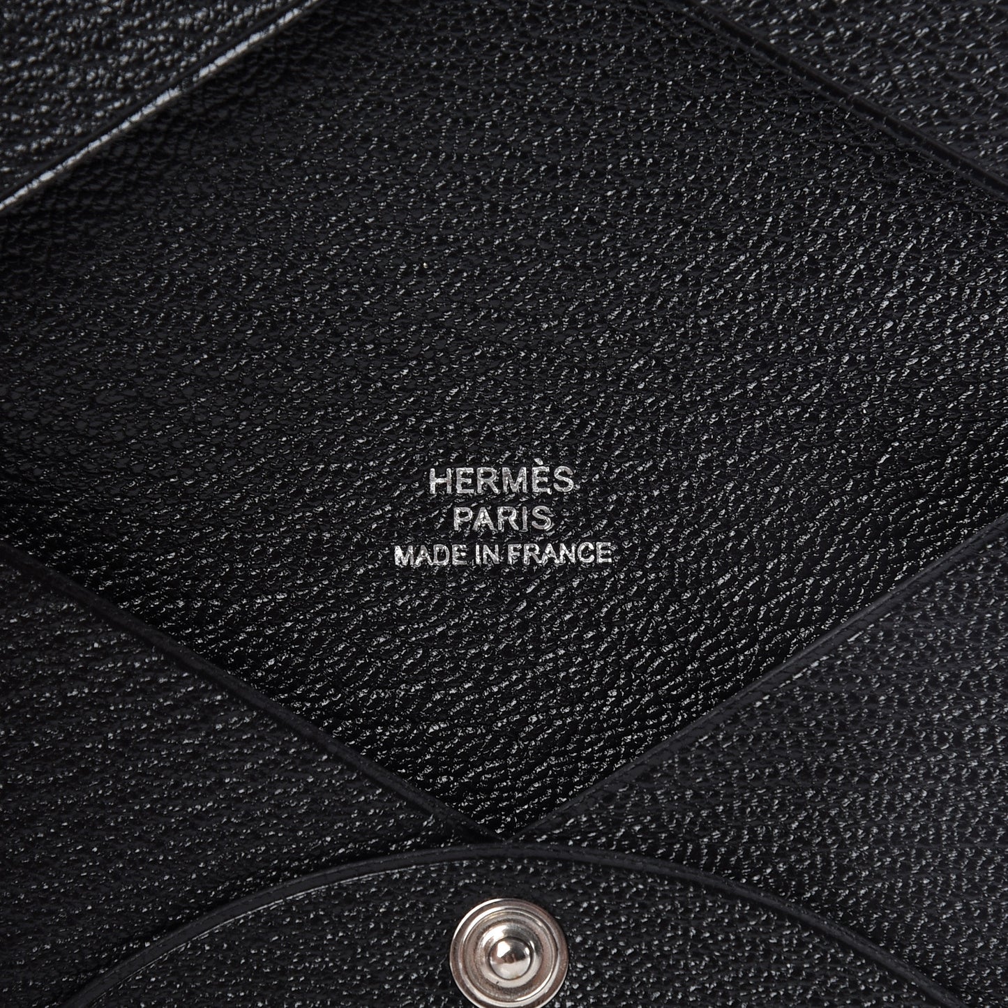 Chevre Mysore Calvi Card Case Black