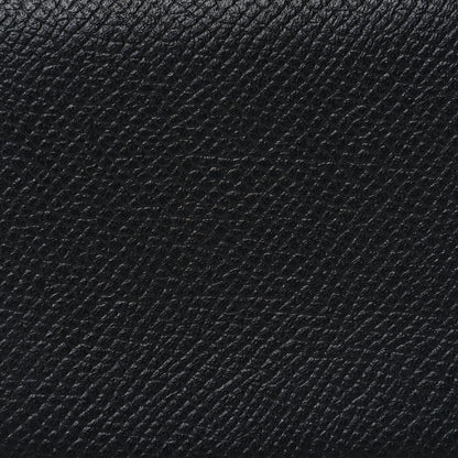 Hermes Epsom Calvi Card Case Black 9 of 12
