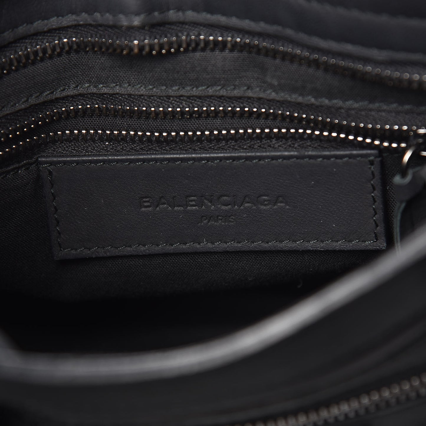 Nylon Agneau Mini City Black