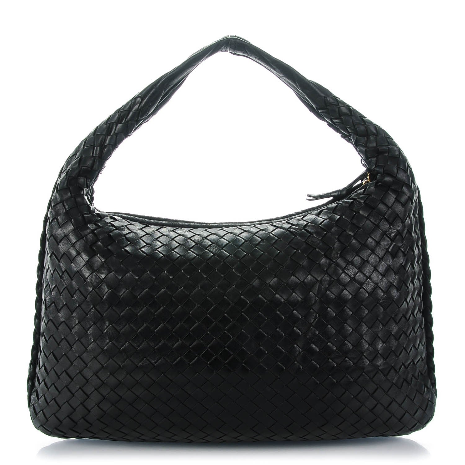Bottega Veneta Nappa Intrecciato Medium Veneta Hobo Black 1 of 8