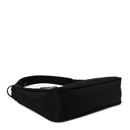 Prada Tessuto Nylon Mini Re-Edition 2000 Bag Black 4 of 12