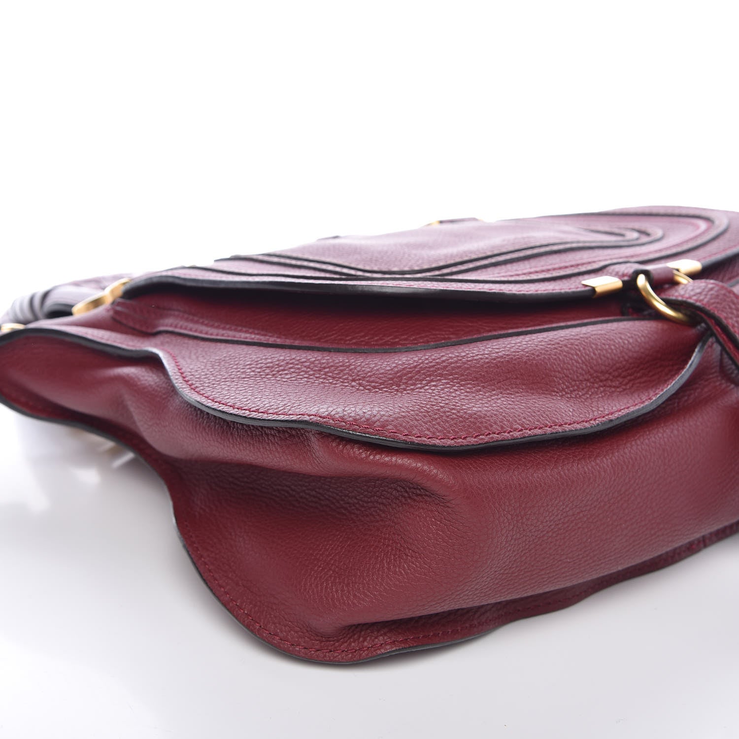 Chloe Calfskin Medium Marcie Satchel Cocoa 7 of 8