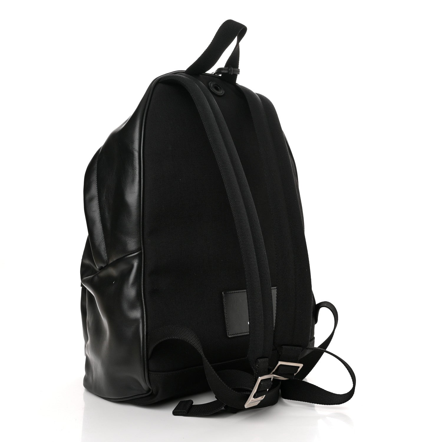 Saint Laurent Calfskin City Backpack Black 2 of 12