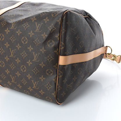 Louis Vuitton Monogram Keepall Bandouliere 55 8 of 8