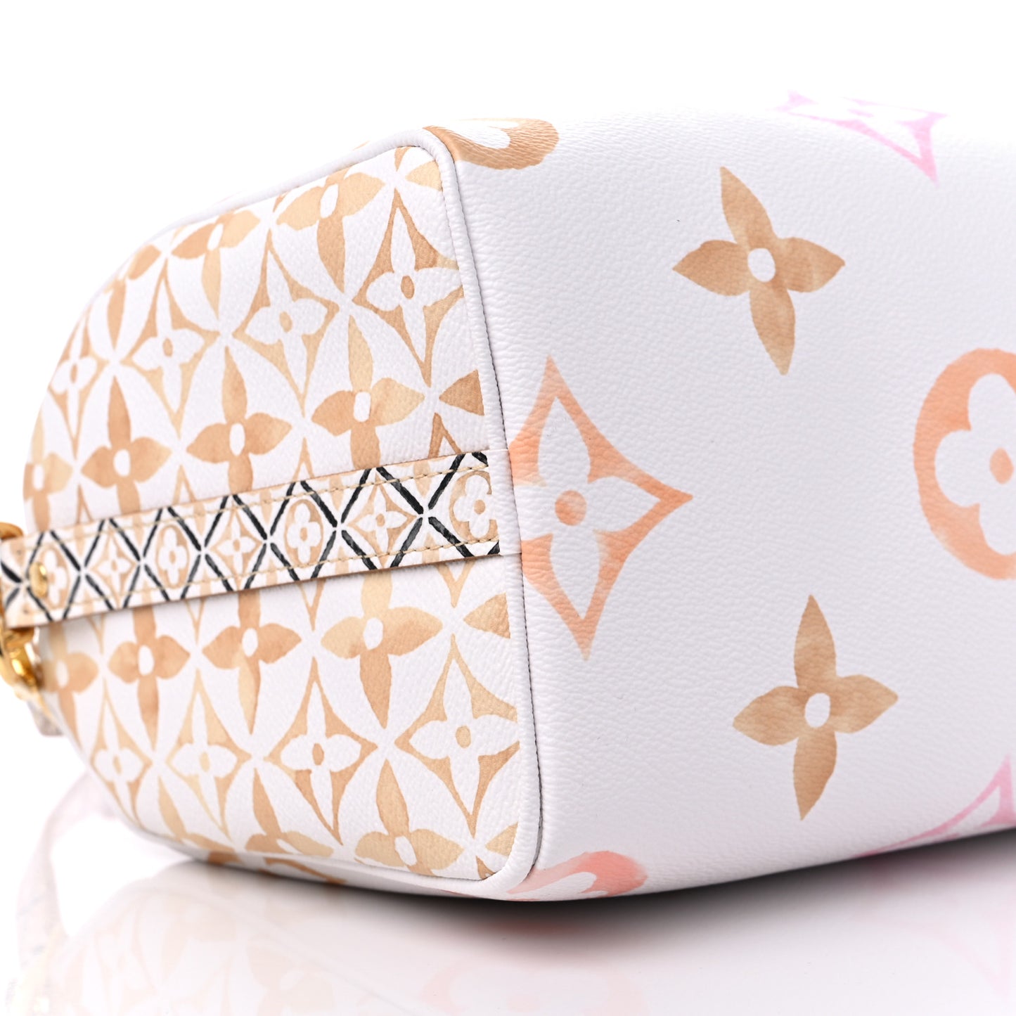 Monogram Giant By The Pool 2.0 Speedy Bandouliere 25 Beige