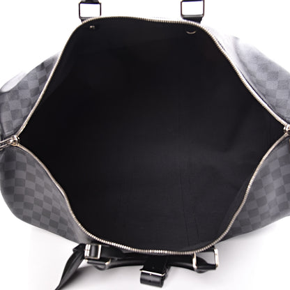 Louis Vuitton Damier Graphite Keepall Bandouliere 55 5 of 14