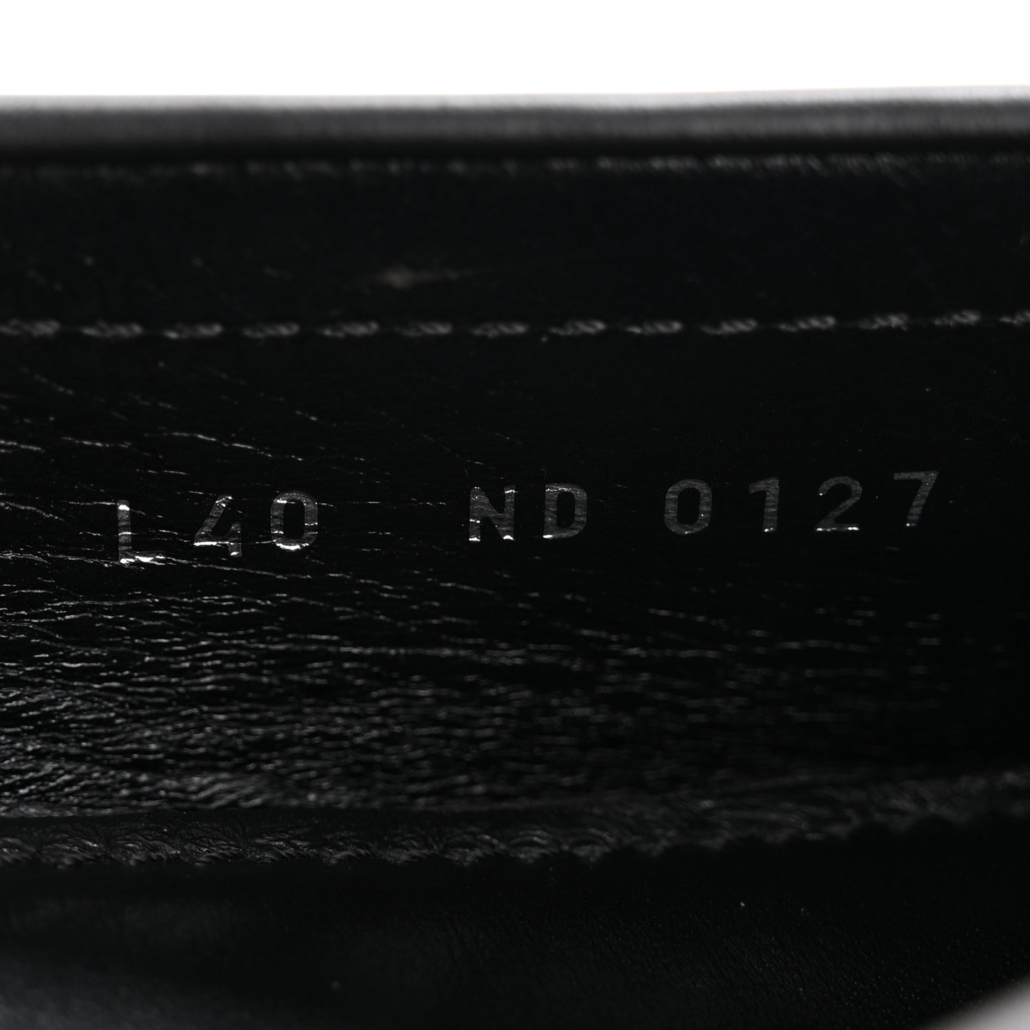 Calfskin Dauphine Loafers 40 Black