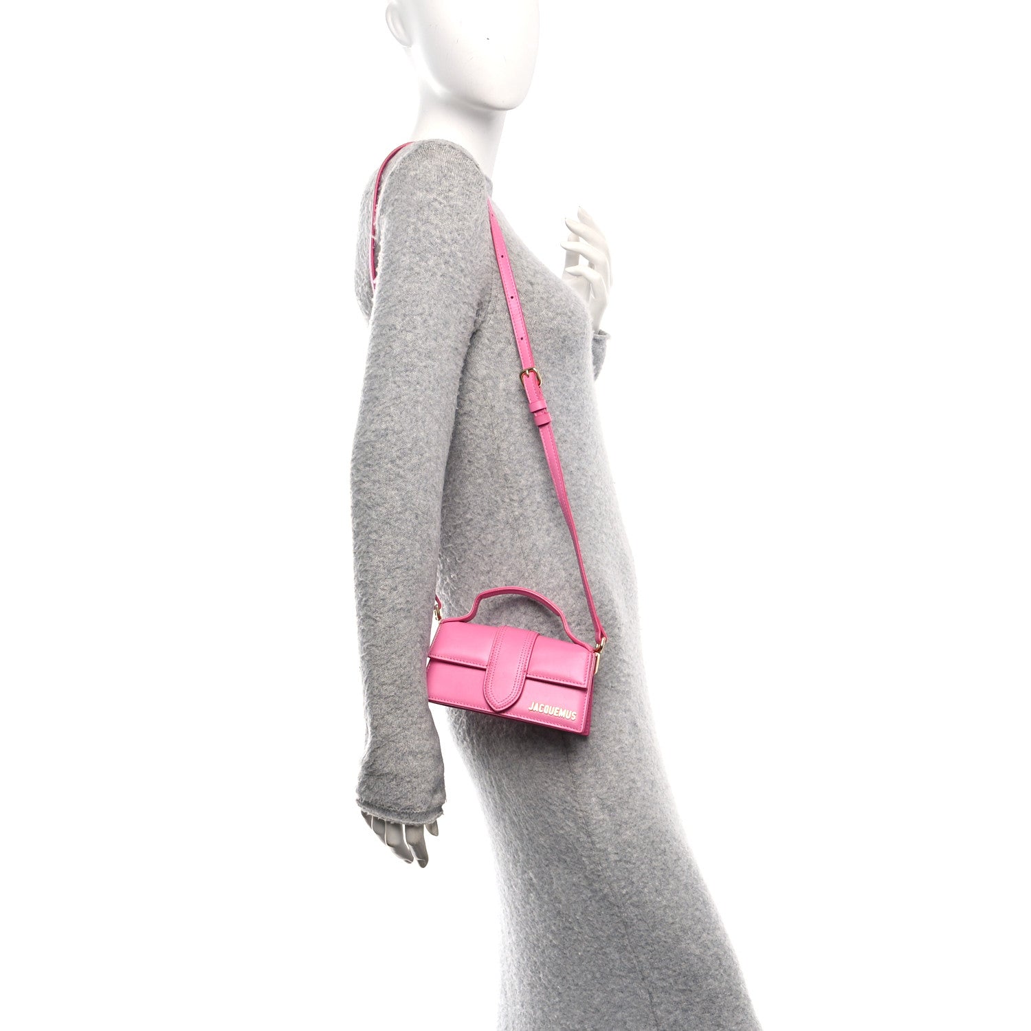 Jacquemus Smooth Calfskin Le Bambino Pink 2 of 11