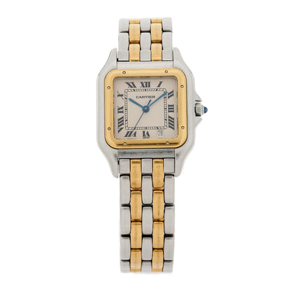 Cartier Stainless Steel 18K Yellow Gold 27mm Panthere Quartz Watch 1 of 5