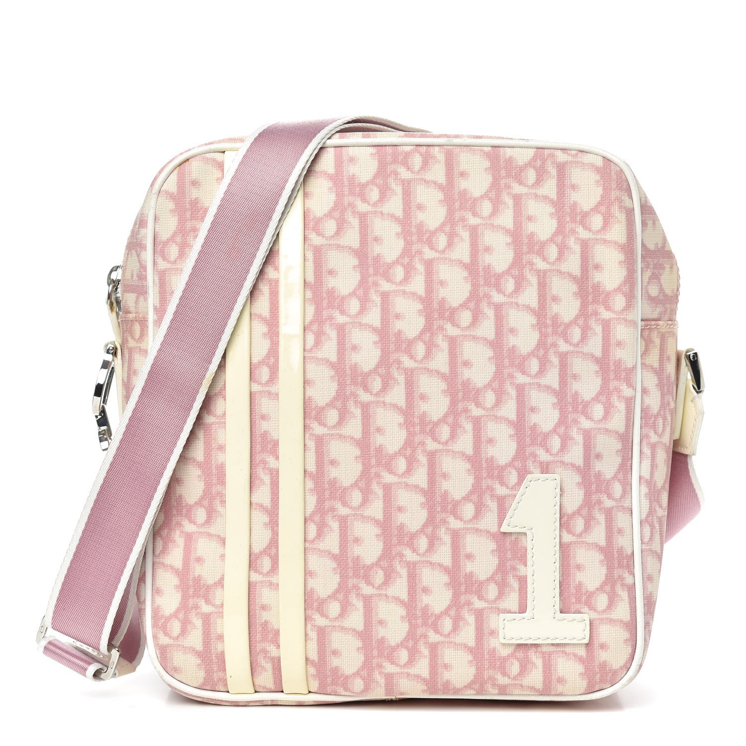 Christian Dior Monogram Girly Messenger Bag Pink 1 of 15