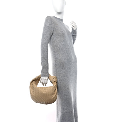 Bottega Veneta Nappa Intrecciato Teen Jodie Hobo Porridge 2 of 10