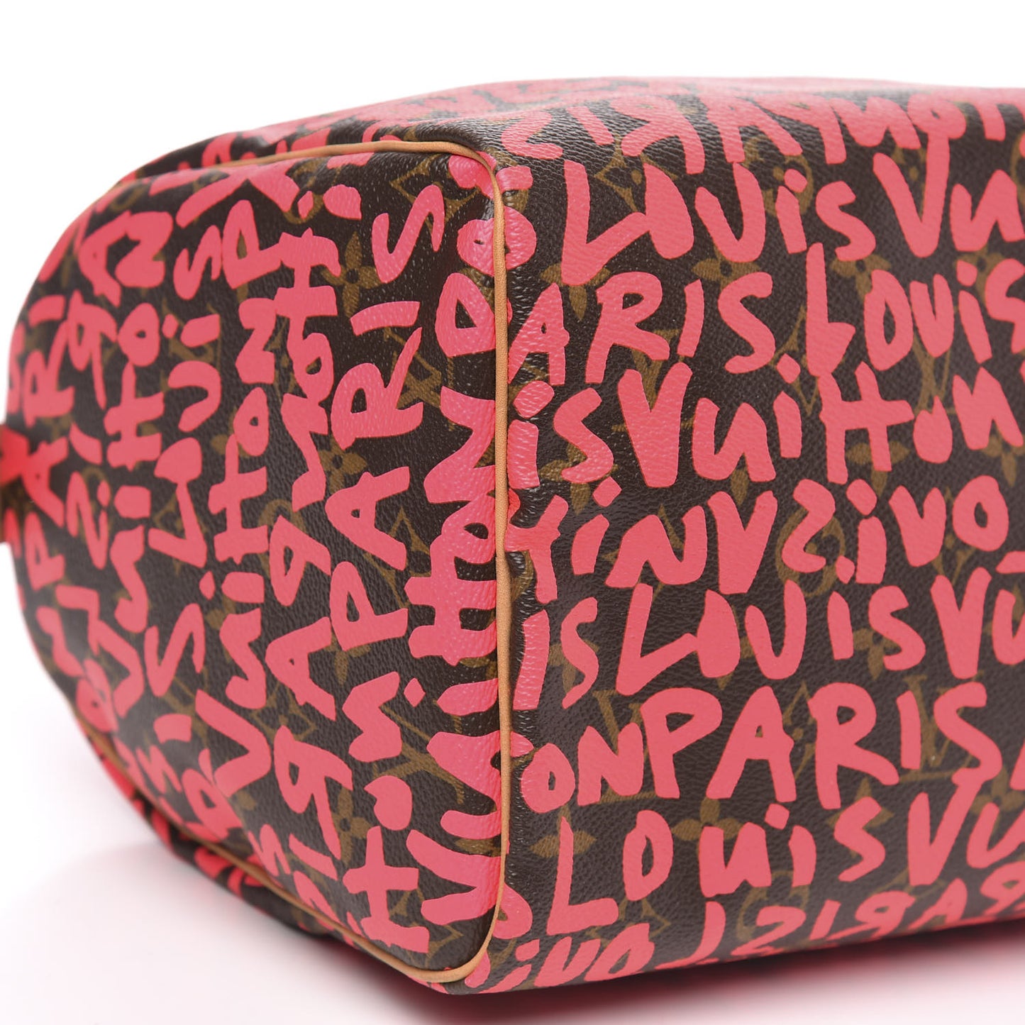 Monogram Graffiti Speedy 30 Fuchsia