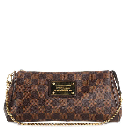 Louis Vuitton Damier Ebene Eva Clutch 1 of 7