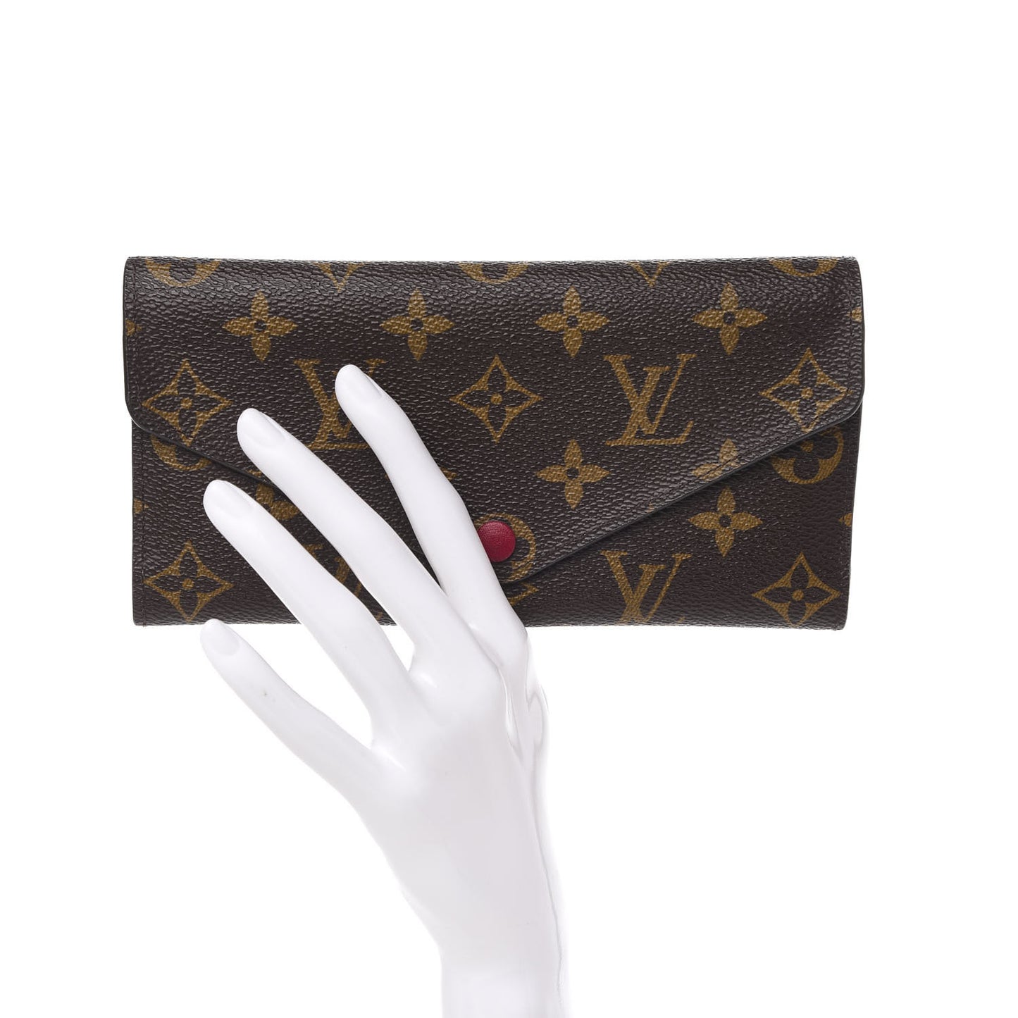 Monogram Josephine Wallet Fuchsia
