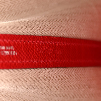 Hermes Epsom Garden Party 30 TPM Rouge Casaque 7 of 10