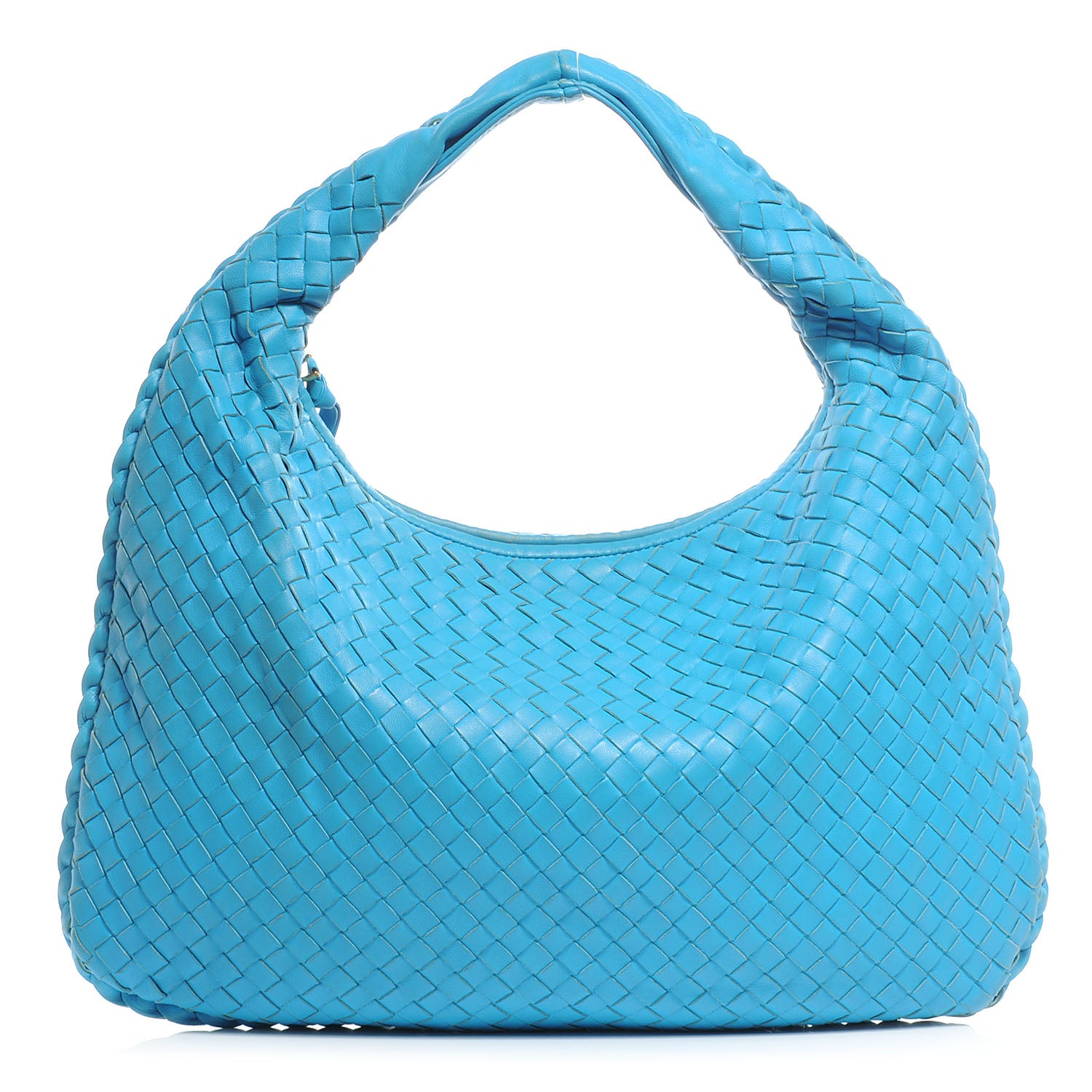 Bottega Veneta Nappa Intrecciato Medium Veneta Hobo Turquoise 1 of 9