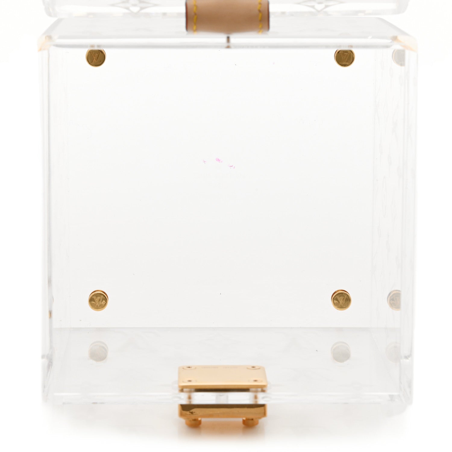 Louis Vuitton Transparent Plexiglass Cube Scott Box 4 of 6
