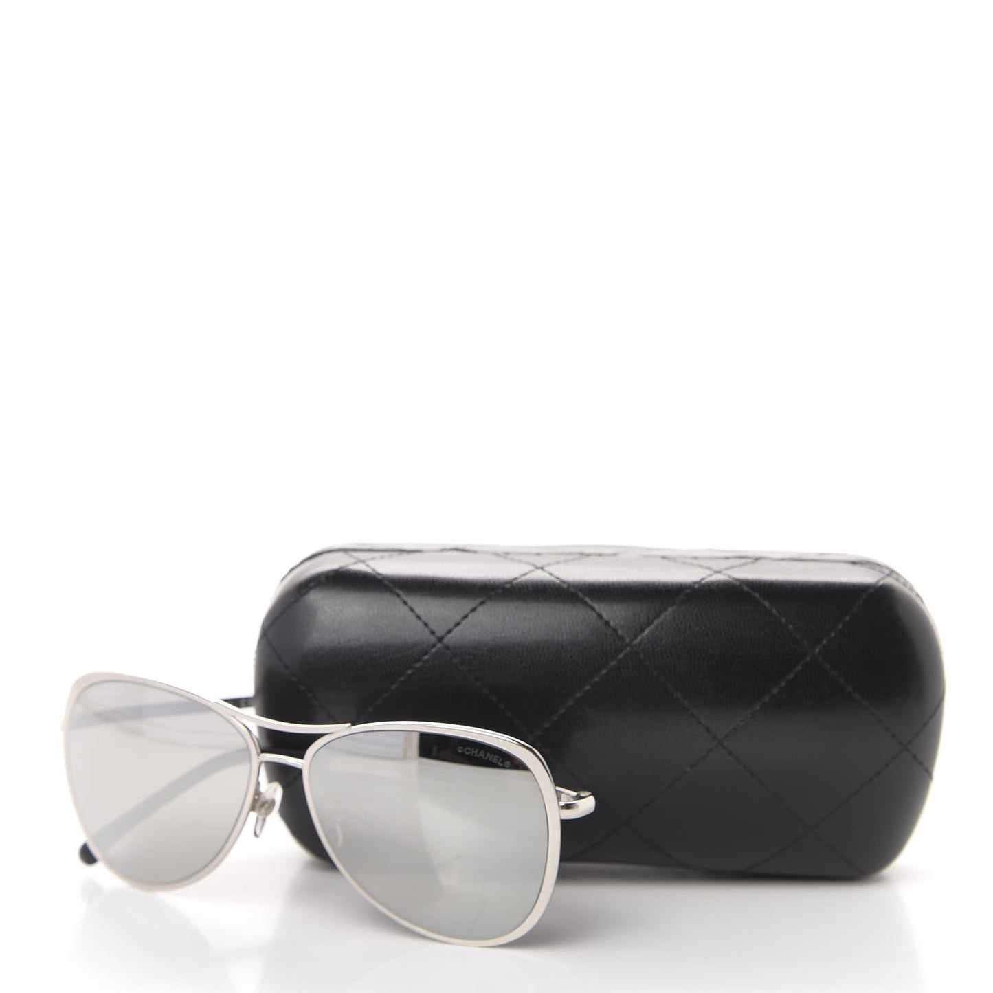 Mirrored Pilot Summer Sunglasses 4223 Silver