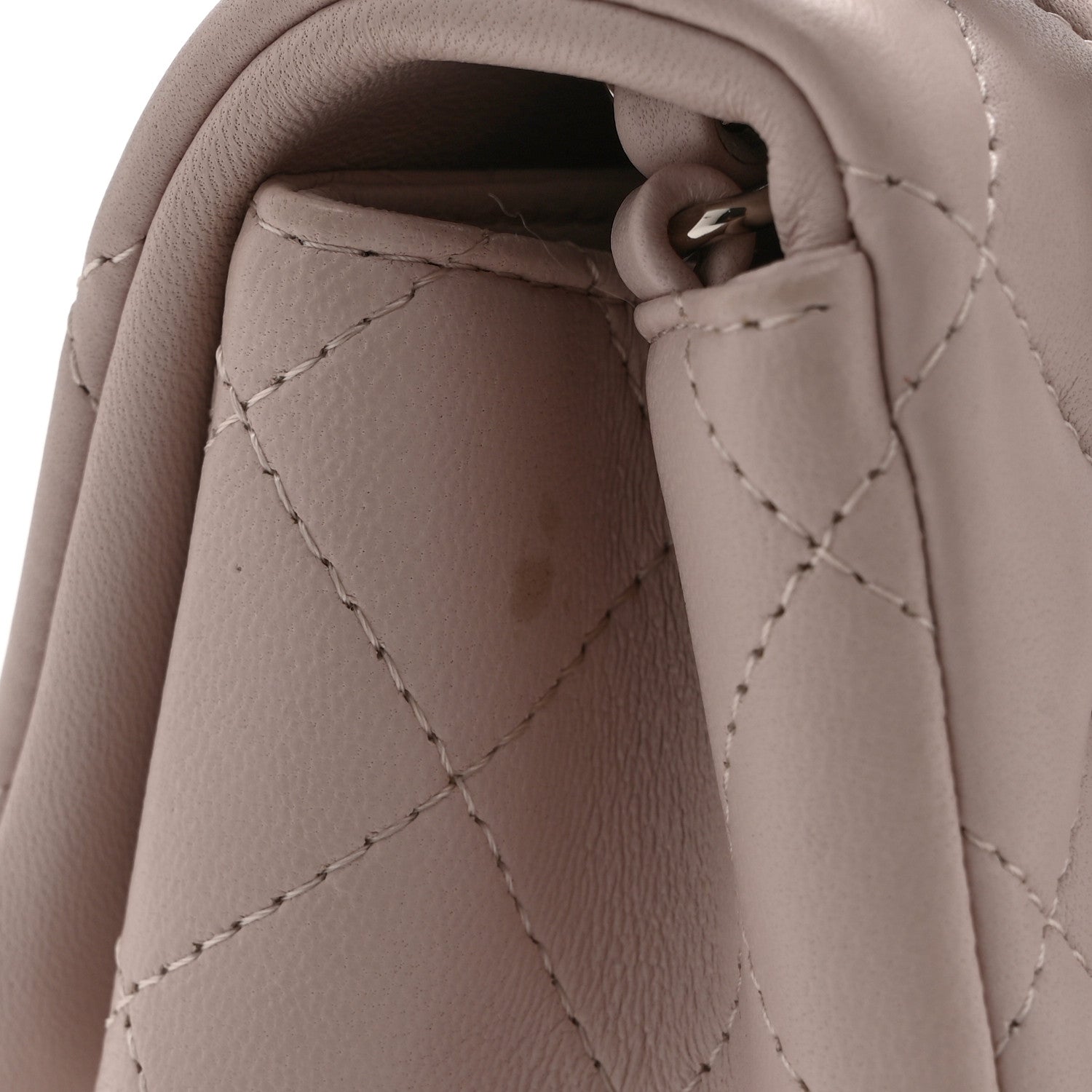 Chanel Lambskin Quilted Mini Square Flap Light Pink 11 of 11