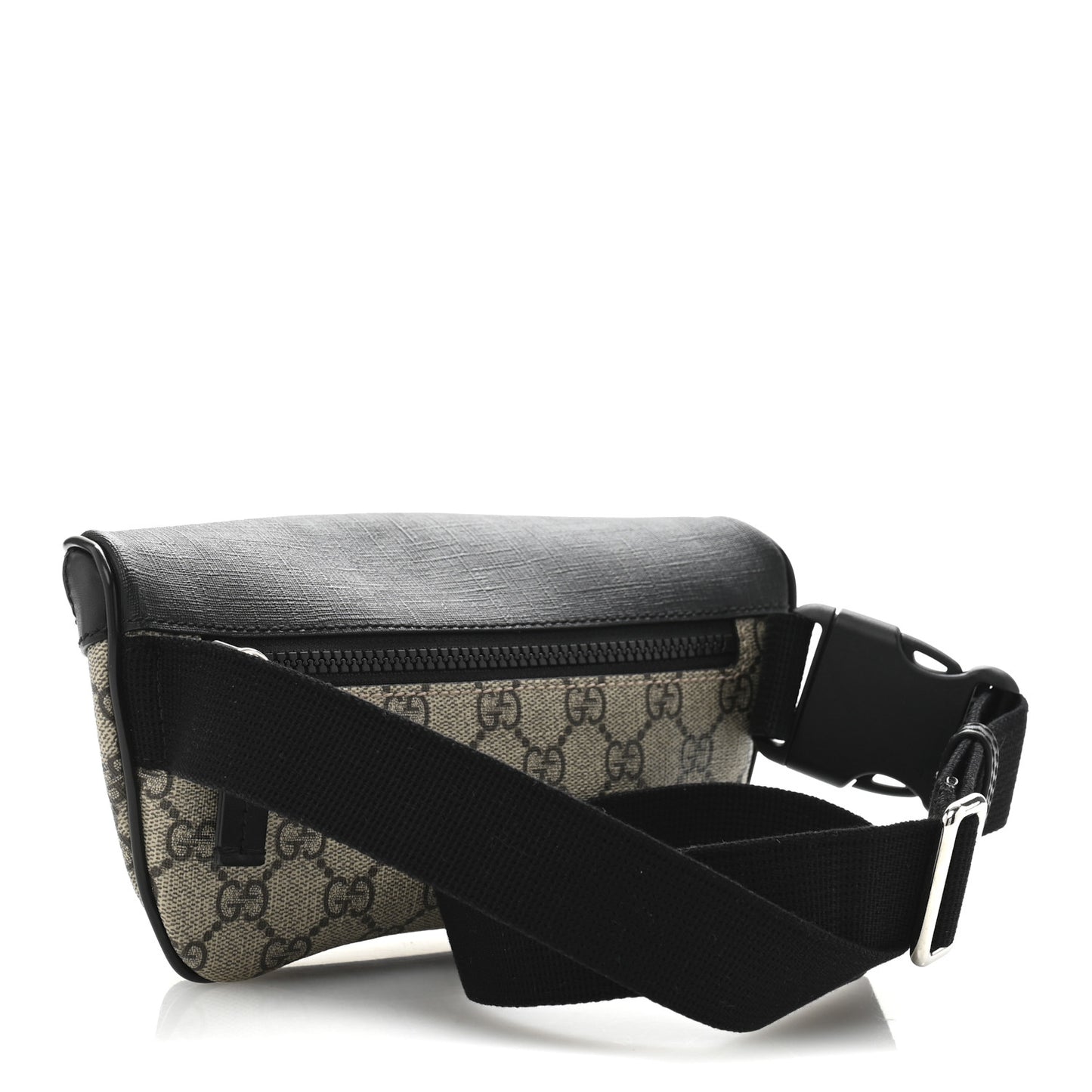 GG Supreme Monogram Belt Bag Black
