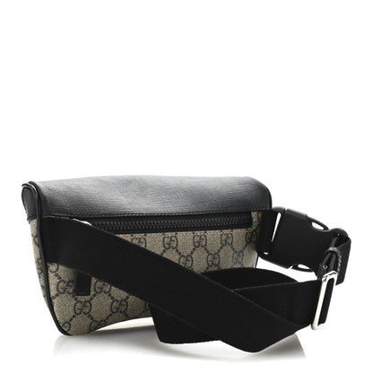 Gucci GG Supreme Monogram Belt Bag Black 3 of 10