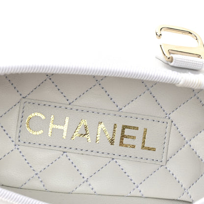 Chanel Lambskin CC Cap Toe Mary Jane Pumps 39 White Black 8 of 12