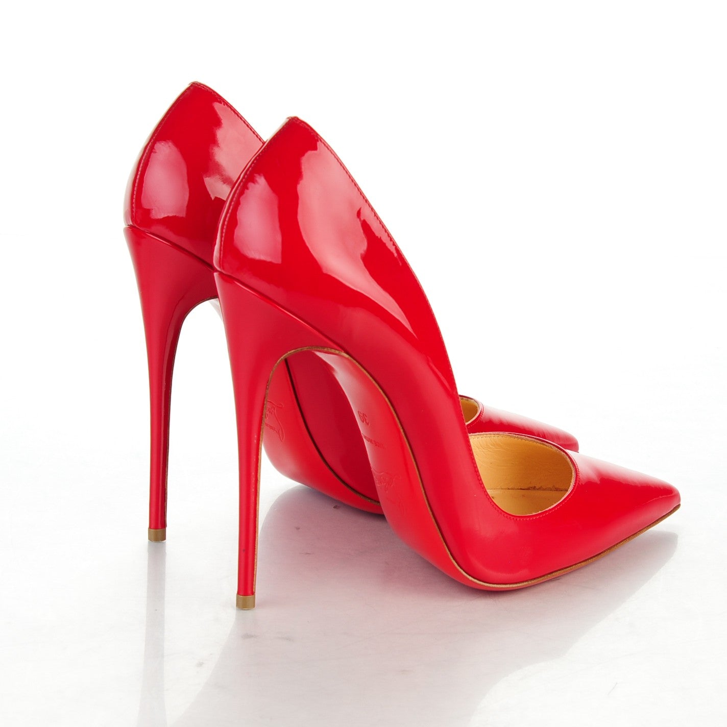 Christian Louboutin Patent So Kate 120 Pumps 39 Corazon 4 of 9