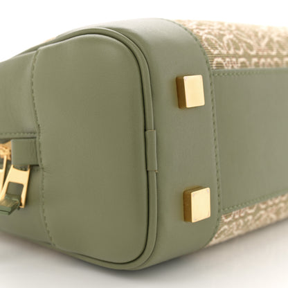 Loewe Jacquard Anagram Calfskin Amazona 23 Avocado Green 8 of 10