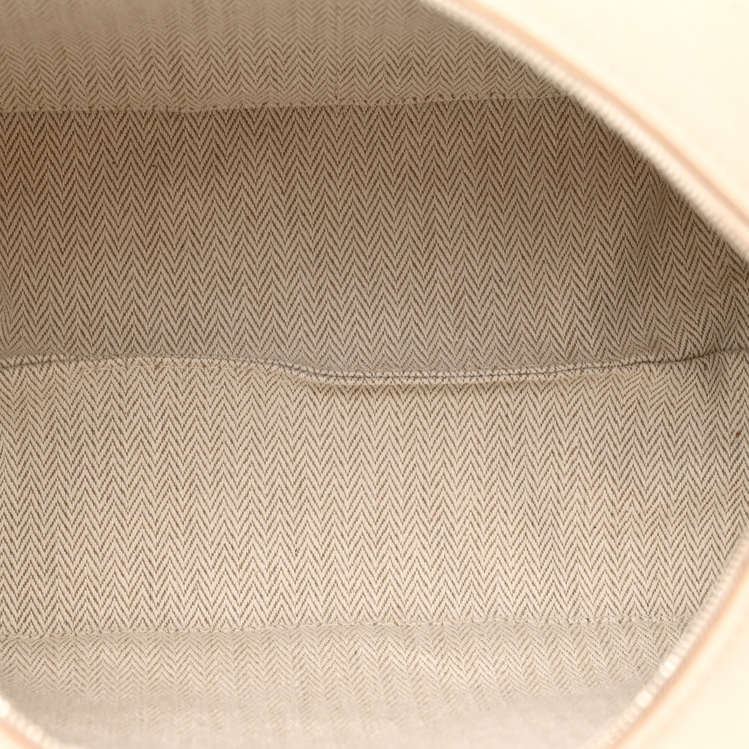 Hermes Canvas Small Bride-A-Brac Pouch Natural 6 of 7