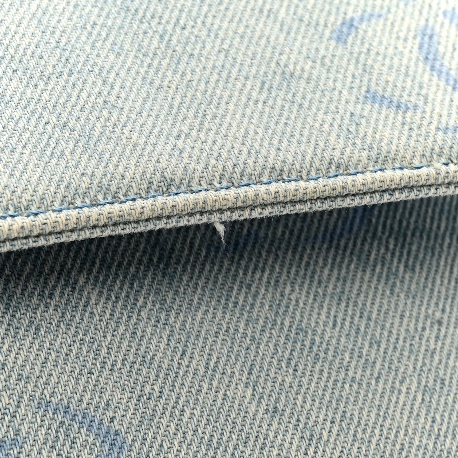 Chanel Denim CC Clutch Blue 9 of 10