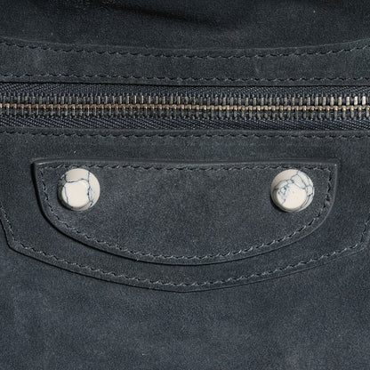 Balenciaga Baby Daim Suede Marble Hardware City Grey 8 of 15