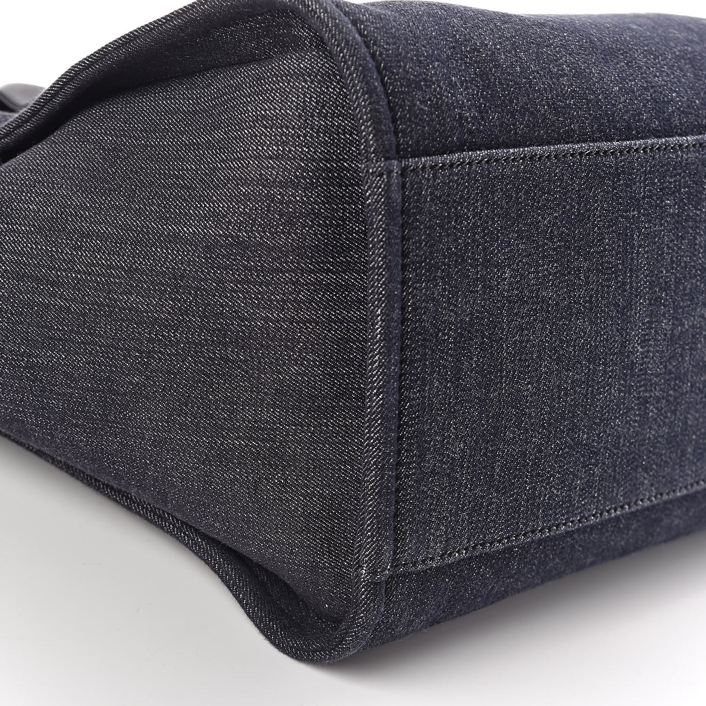 Denim Large Deauville Tote Dark Blue