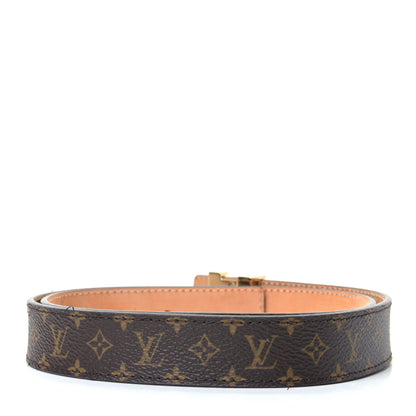 Louis Vuitton Mini Monogram 25mm LV Initiales Belt 80 32 2 of 9