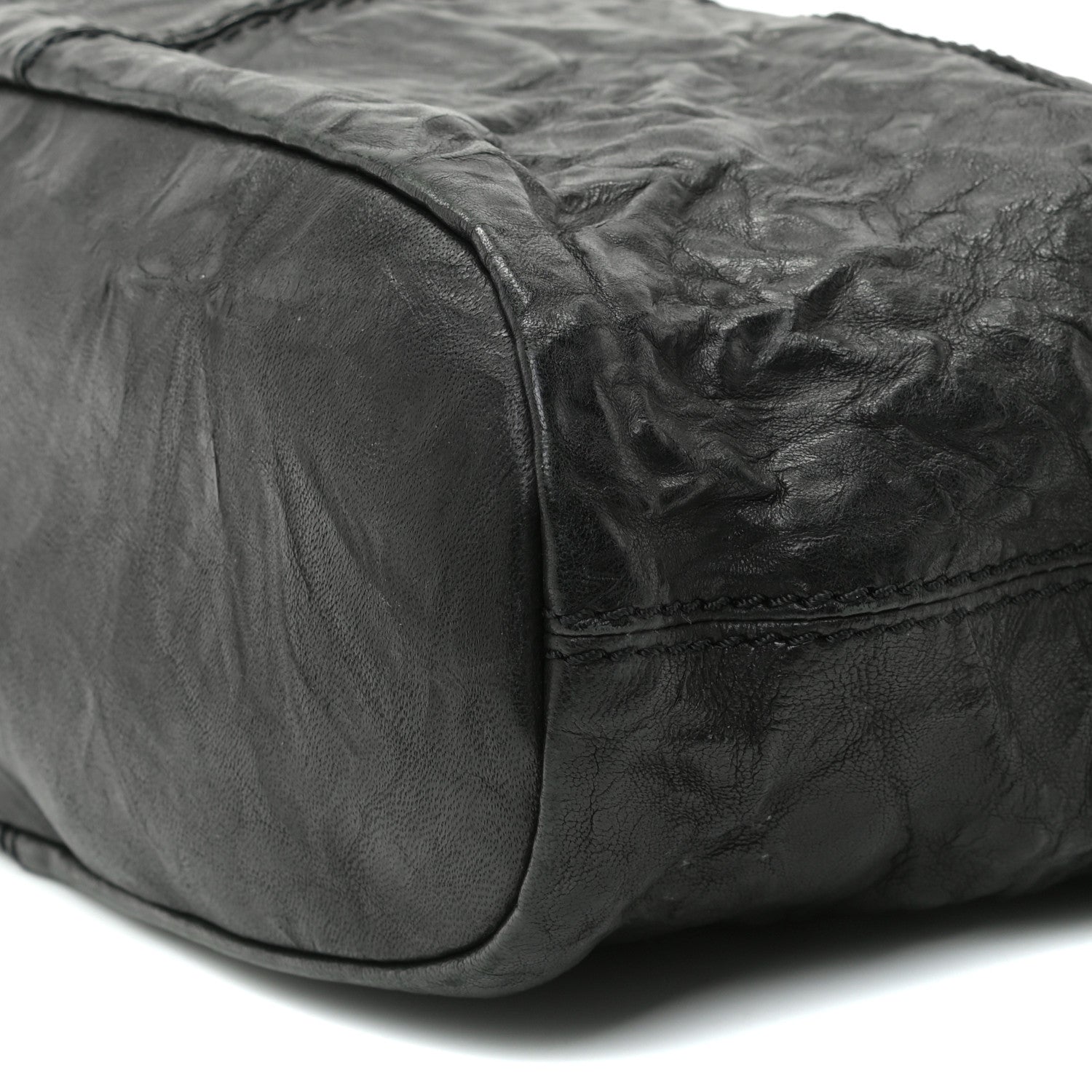 Givenchy Wrinkled Lambskin Small Nightingale Black 5 of 10