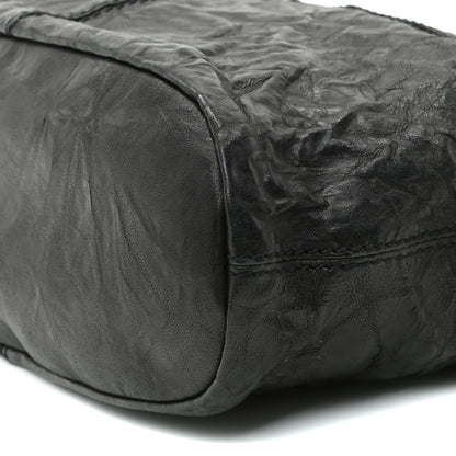 Givenchy Wrinkled Lambskin Small Nightingale Black 5 of 10